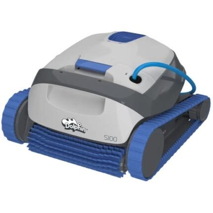 Dolphin S100 Maytronics Robot Piscina – Fondo e Pareti, Ciclo 2h, Filtro Accesso Superiore