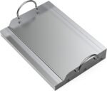 Onlyfire Plancha Acero Inoxidable 51 × 32 cm Barbacoa Universal Antiadherente