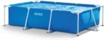 Intex Piscina Rectangular Metal Frame 450 × 220 × 84 cm 7127 L Depuradora Incluida - vista 2