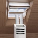 HOOMEE Kit Finestra per Climatizzatore Portatile 461-540 cm – Guarnizione Universale Senza Fori