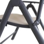 Chicreat Silla Plegable Aluminio Textileno Korfu 113 cm Beige Respaldo 8 Posiciones - vista 4