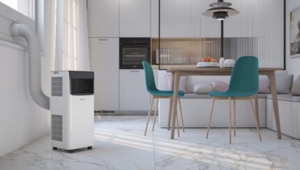 Olimpia Splendid Dolceclima Compact 10 WiFi Climatizzatore Portatile – 10.000 BTU, Controllo da App