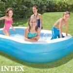 Intex Piscina Familiar Hinchable Rectangular 203 × 152 × 48 cm 540 L Azul - vista 4