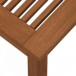 Furinno Banco Jardín Madera Meranti Aceite Teca 100 × 30 × 47 cm Natural - vista 2
