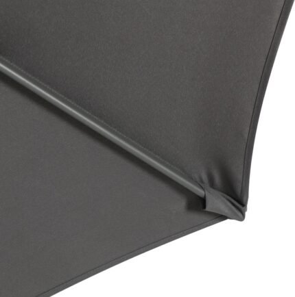 Greemotion Sombrilla Jardín Ø 270 cm Plegable Antracita Protección UV 35+ con Inclinación 30° y Manivela - vista 2