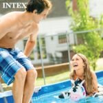 Intex Piscina Rectangular Metal Frame 450 × 220 × 84 cm 7127 L Depuradora Incluida - vista 3