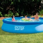 Intex Piscina Hinchable Easy Set 396 × 84 cm 7290 L Depuradora Familiar Azul - vista 4