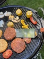 BBQ-Toro Plancha Hierro Fundido Ø53 cm Reversible Esmaltada Asas Barbacoa - vista 4