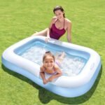 Intex Piscina Infantil Rectangular 166 × 100 × 25 cm 90 L Suelo Hinchable Azul - vista 4