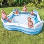 Intex Piscina Hinchable Familiar 4 Asientos 229 × 229 × 66 cm 990 L 2 Portavasos - vista 4