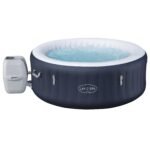 Bestway Lay-Z-Spa Miami AirJet Spa Gonfiabile 2-4 Persone – 120 Getti, Freeze Shield