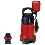Einhell GC-DP 7835 Pompa Sommersa per Acque Sporche 780 W – Portata 15.700 L/h, Prevalenza 8 m