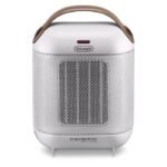 De'Longhi Capsule HFX30C18.IW Termoventilatore Ceramico 1800 W – 2 Potenze, Antigelo, Ventilazione Estiva