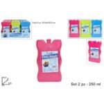 Set 2 Freezerini Refrigeranti 250 ml – Panetti Riutilizzabili per Borse Termiche