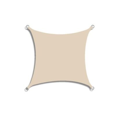 Vela Ombreggiante Rettangolare 3×4 m Beige Impermeabile – per Terrazza e Giardino