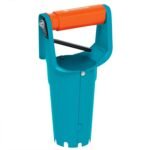Gardena 3412-20 Set Attrezzi Manuali da Giardino – Trapiantatore, Rastrellino e Scopina