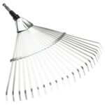 Gardena 3102-20 Scopa a Ventaglio Combisystem – Rastrello per Foglie 50 cm, Manico Non Incluso